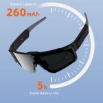 AI Smart 4K Polarized Sunglasses with Bluetooth