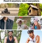 4K Smart Collar Camera for Pets and Adventures