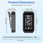 3D LCD Step Counter Pedometer for Fitness