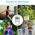 Portable Fitness Tracker with Step Counter and Pedometer