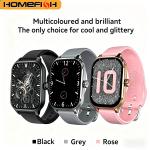 HOMEFISH H9 Smartwatch with Bluetooth and Health Tracking