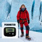 LCD Pedometer and Step Counter for Fitness