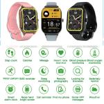 HOMEFISH H9 Smartwatch with Bluetooth and Health Tracking