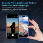 Smart Ring for Blood Pressure, Heart Rate, Sleep Tracking