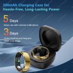 Smart Ring for Blood Pressure, Heart Rate, Sleep Tracking