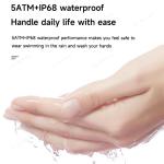 Smart NFC Fitness Tracker Ring with Heart Rate