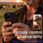 Retro Smart Ring for Heart Rate and Fitness Tracking