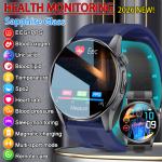 Men's Smart Watch with ECG, PPG, and AMOLED Display