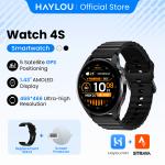 HAYLOU 4S GPS Smartwatch with AMOLED Display