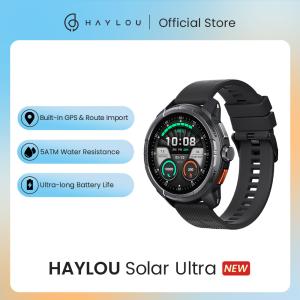 HAYLOU Solar Ultra GPS Smartwatch with AMOLED Display