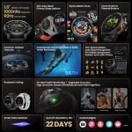 HAYLOU Solar Ultra GPS Smartwatch with AMOLED Display