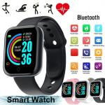 Fitness Smartwatch with Heart Rate Monitor and Music Player