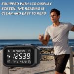 3D Pedometer with Calorie Tracking and LCD Display