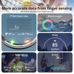 COLMI R10 Smart Ring: Health Monitor & Waterproof