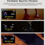 Fitness Smartwatch with Heart Rate Monitor and Music Player