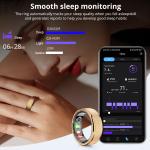 COLMI R10 Smart Ring: Health Monitor & Waterproof