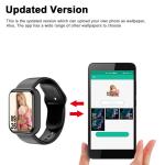 Fitness Smartwatch with Heart Rate Monitor and Music Player