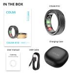 COLMI R10 Smart Ring: Health Monitor & Waterproof