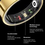 R09 Smart Ring for Health Tracking and Style