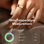 R09 Smart Ring for Health Tracking and Style
