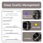 Fitness Smart Watch for Sleep Tracking and Steps