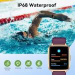 LIVIKEY Fitness Tracker Watch with Heart Rate Monitor