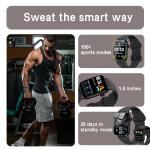 Fitness Smart Watch for Sleep Tracking and Steps