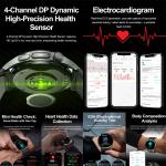 Smart Watch with AMOLED Display and Health Monitoring