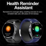 Smart Watch with AMOLED Display and Health Monitoring