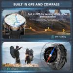 T-Rex 3 Military Smartwatch with GPS and Waterproof