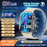 Airbag Smartwatch with ECG and Blood Pressure Monitor