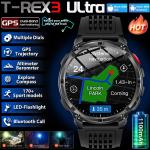 T-Rex3 Pro GPS Smartwatch with 1100mAh Battery