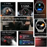 T-Rex3 Pro GPS Smartwatch with 1100mAh Battery