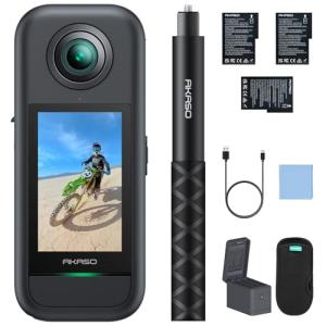 AKASO 360° Weatherproof Action Camera Creator Bundle