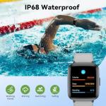 LIVIKEY Waterproof Fitness Tracker Smart Watch