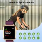 LIVIKEY Fitness Tracker Watch with Heart Rate Monitor