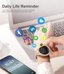 LIGE Women’s Smart Watch with Call Function, Rose Gold