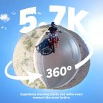 AKASO 360 Weatherproof Action Camera - 5.7K Video