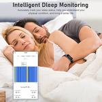 Fitness Tracker with Heart Rate and Sleep Monitor