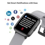 LIVIKEY Waterproof Fitness Tracker Smart Watch
