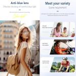 Smart AI Translation Glasses with Voice Assistant