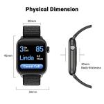 COCO Bluetooth Health Monitoring Smartwatch for Seniors