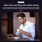 Smart Glasses with 4K Camera and Voice Assistant