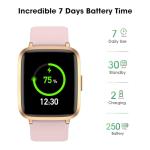 LIVIKEY Smart Fitness Tracker Watch with Heart Rate