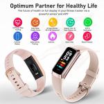 Smart Fitness Tracker with Heart Rate and Sleep Monitor