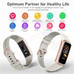 ST-CARE Fitness Tracker with Heart Rate & Sleep Monitor