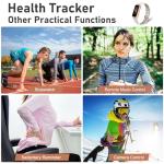 ST-CARE Fitness Tracker with Heart Rate & Sleep Monitor