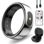 Smart Fitness Ring with Alerts and Sleep Tracking