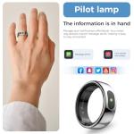 Smart Fitness Ring with Alerts and Sleep Tracking