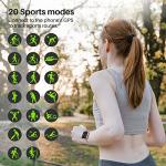 TOZO S2 Mini Smart Watch with Alexa Fitness Tracker